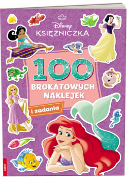 Disney Księżniczka 100 brokatowych naklejek NB-9108