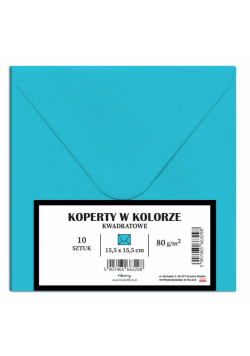 Koperty KW niebieskie 10szt