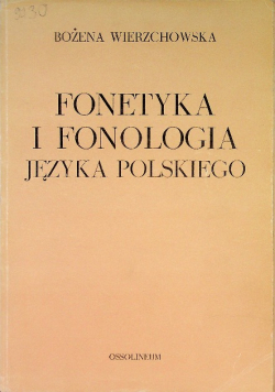 Fonetyka i fonologia języka polskiego