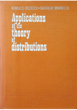 Applictions of the theory of distributions