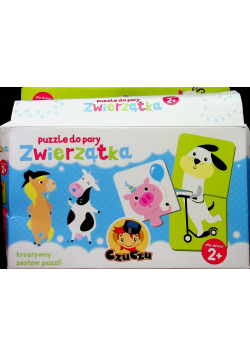 Puzzle do pary Zwierzątka