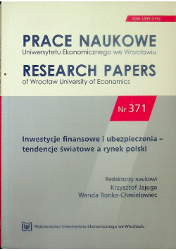Inwestycje Finansowe I Ubezpieczenia - Tendencje Światowe A Rynek Polski