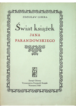 Świat książek Jana Parandowskiego