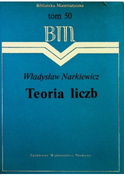 Teoria liczb Tom 50
