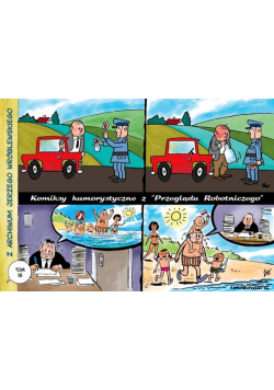 Z archiwum Jerzego Wróblewskiego 18 Komiksy humorystyczne z Przeglądu Robotniczego