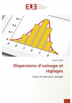 Dispersions d'usinage et réglages