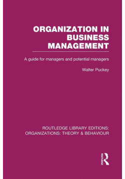 Organization in Business Management (RLE