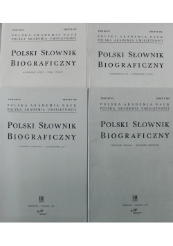 Polski słownik biograficzny Zeszyt od 184 do 187