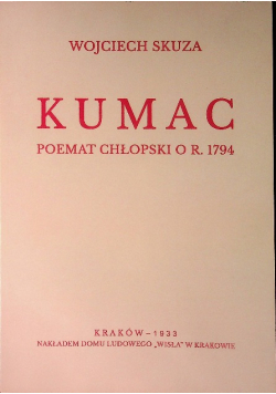Kumac poemat chłopski o r 1794