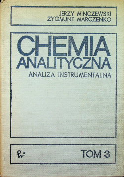 Chemia analityczna analiza instrumentalna