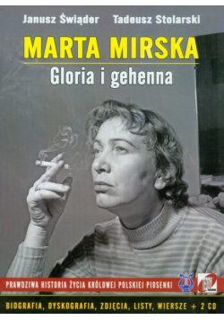 Marta Mirska Gloria i gehenna z płytą CD