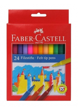 Flamastry Zamek 24 kolory FABER CASTELL