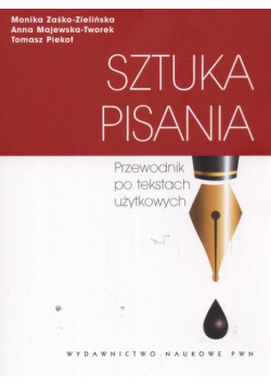 Piekot Tomasz - Sztuka pisania