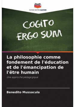 La philosophie comme fondement de l'éducation et de l'émancipation de l'être humain