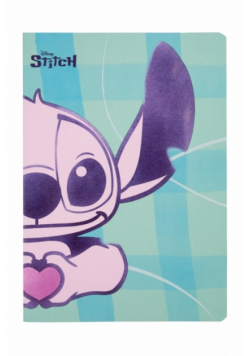Zeszyt A5 60k.Inia Disney Fashion Stitch pastel wzór 1