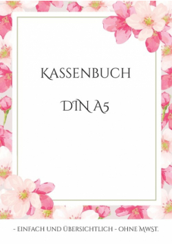Kassenbuch DIN A5