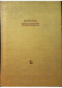 Rachunek Operatorowy