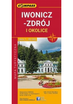 Mapa turystyczna - Iwonicz- Zdrój/Rymanów-Zdrój