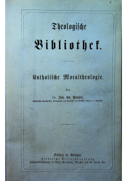 Katholische moraltheologie 1902 r.
