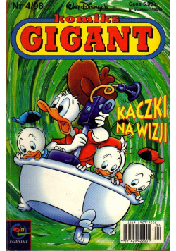 Komiks Gigant Nr 4 1998 Kaczki na wizji