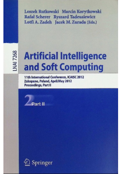 Artificial Intelligence and Soft Computing 11th International Conference Part 2