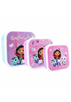 Śniadaniówka Snack Box 3w1 Koci Domek Gaby