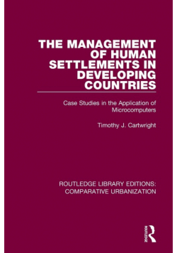 The Management of Human Settlements in Developing Countries
