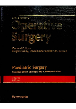 Operative Surgery Paediatric Surgery