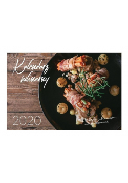 Kalendarz 2020 Rodzinny - Kulinarny BESKIDY