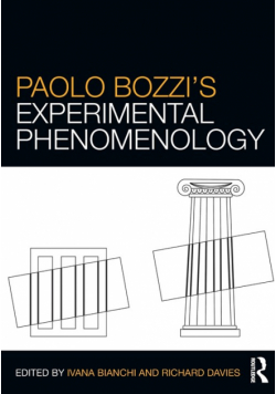 Paolo Bozzi's Experimental Phenomenology