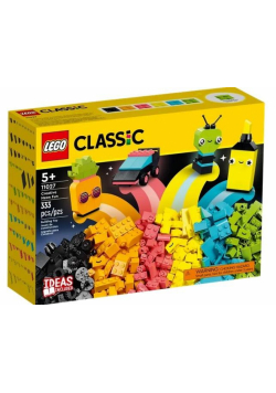 LEGO(R) CLASSIC 11027 (3szt) Zabawa neon kolorami