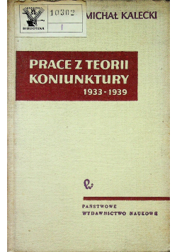 Prace z teorii koniunktury 1933 1939