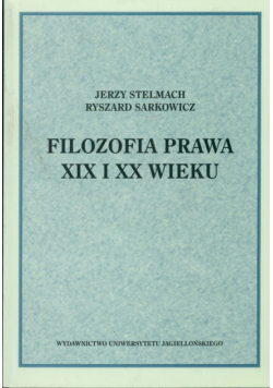 Filozofia prawa XIX i XX wieku