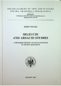 Seleucid and arsacid studies