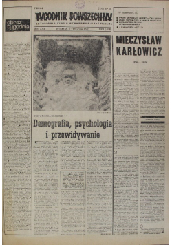 Tygodnik powszechny, Nr 1 do 52 / 77