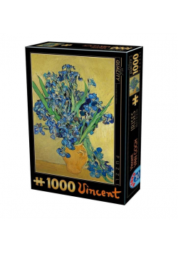 Puzzle 1000 Van Gogh, Irysy w żółtym wazonie