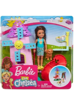 Barbie Chelsea + mały zestaw FRL85