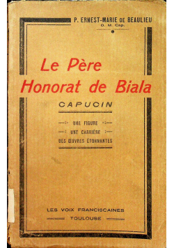 Le pere honorat de biala 1932 r
