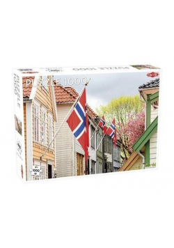 Puzzle 1000 Street in Bergen