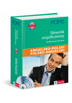 PONS Słownik współczesny angielsko polski polsko angielski z płytą CD