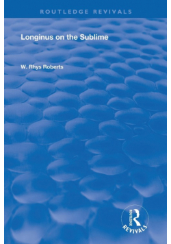 Longinus on the Sublime