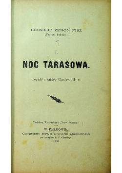 Noc tarasowa 1902 r