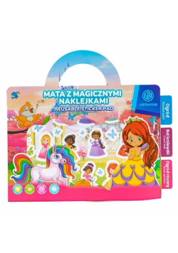 Mata z magicznymi naklejkami Astrafun mix