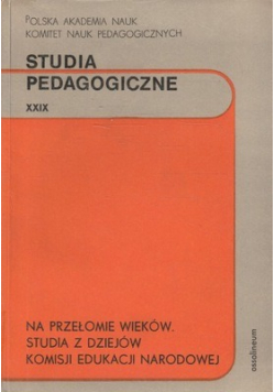 Na przełomie wieków