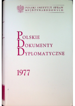 Polskie badania dyplomatyczne 1977