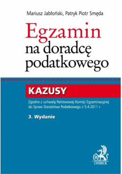 Egzamin na doradcę podatkowego
