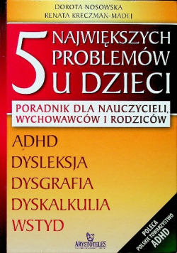 5 największych problemów u dzieci