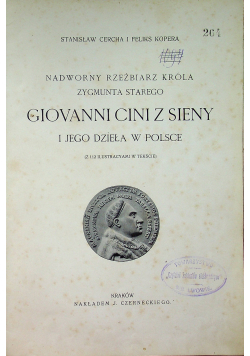 Giovanni Cini z Sieny 1916 r.
