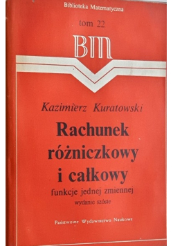 Rachunek różniczkowy i całkowy