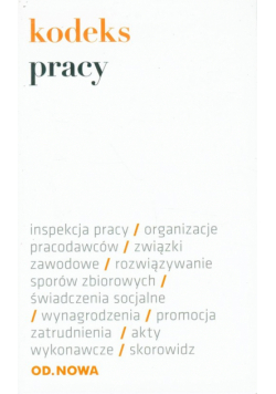 Kodeks pracy. KODEKSY FOLIOWE